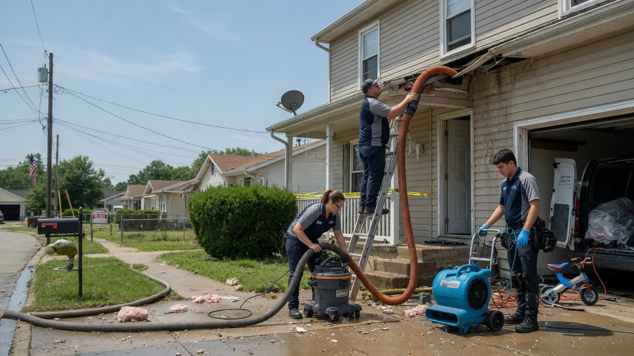 Water Damage Restoration in Oreana, IL near me